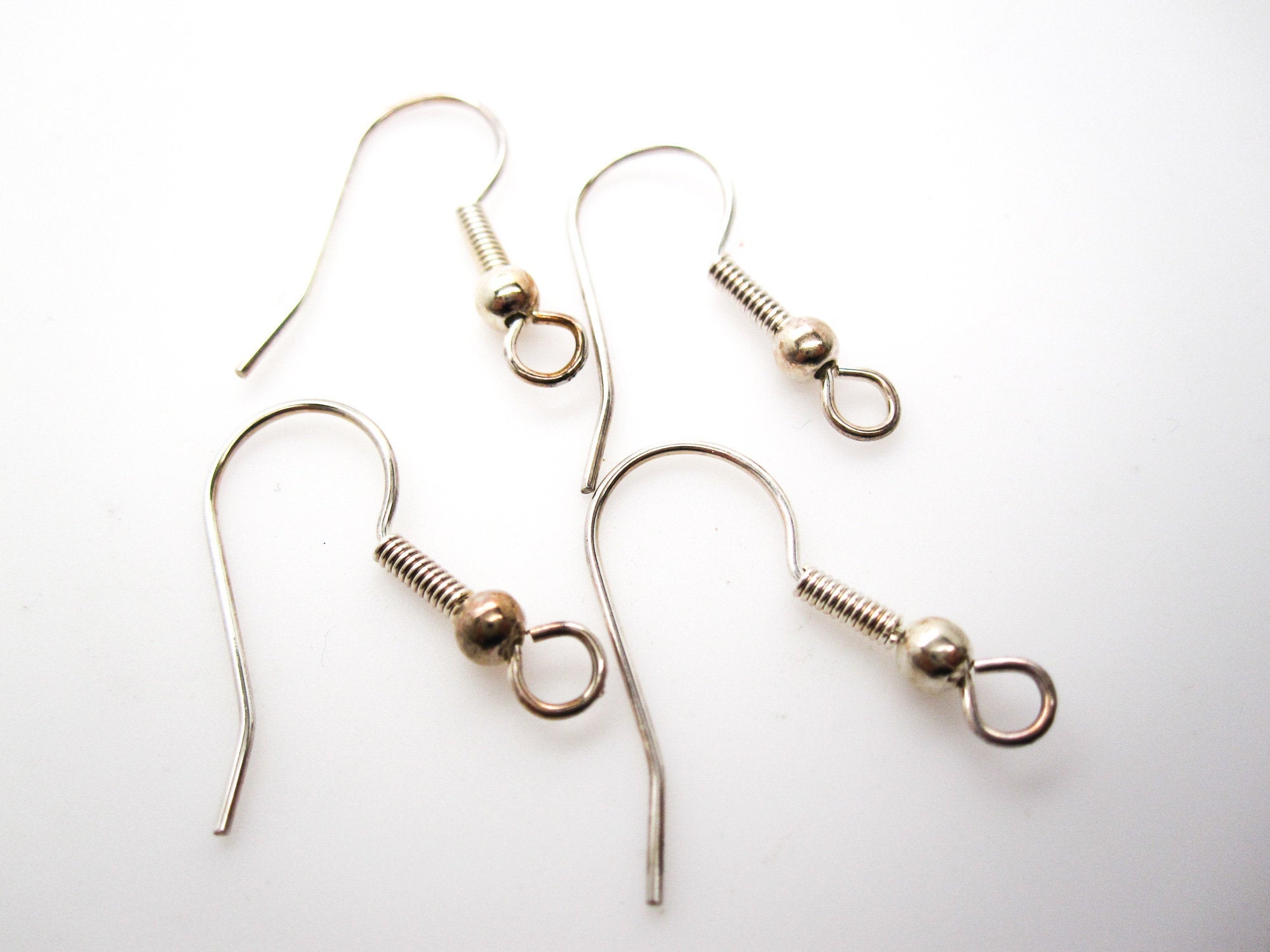 Fish Hook Earring Wires - Gold Plated - 15mm | Bradford Bead Shop