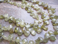 Green Garnet Beads