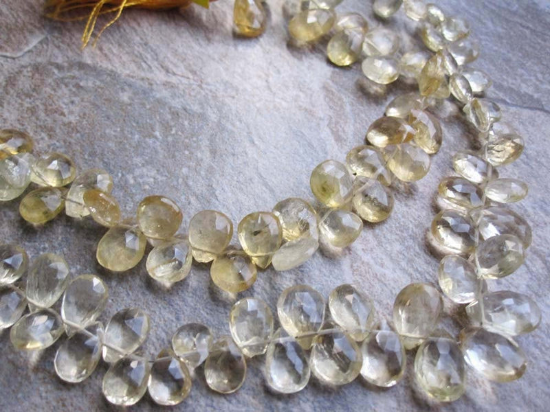 Citrine Beads Drops