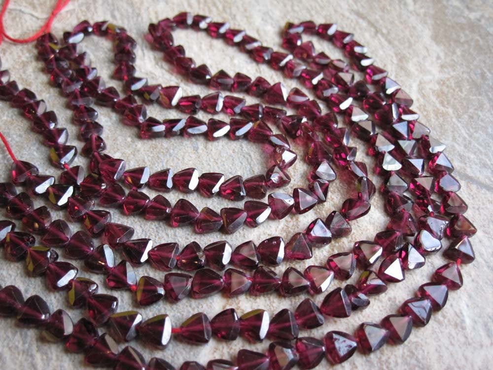 Garnet Stone Beads