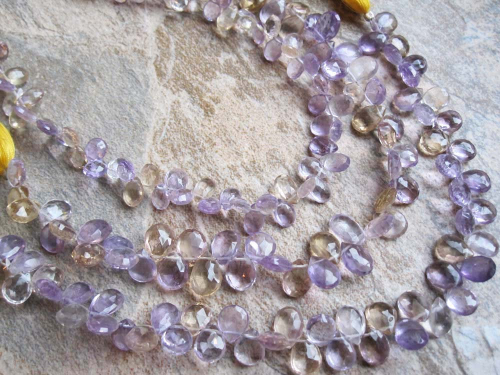 Ametrine Gemstone Beads