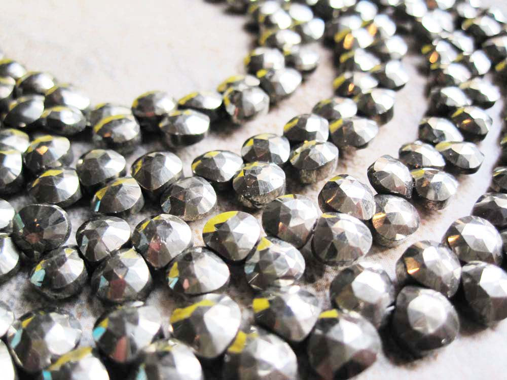 Pyrite Stone Beads